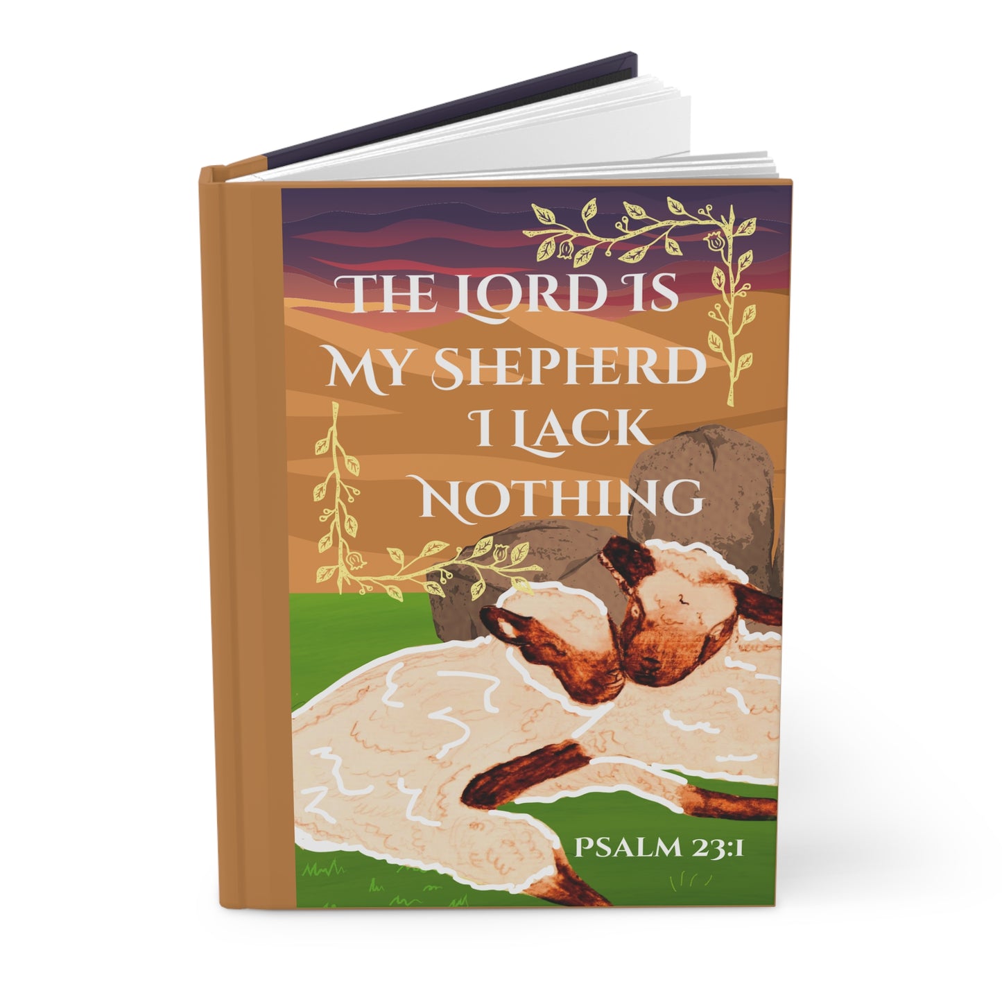 Psalm 23:1 Hardcover Journal