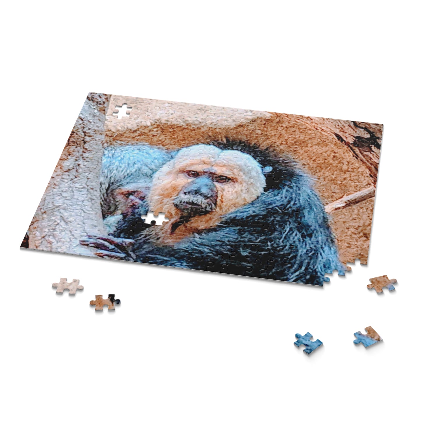 White-faced Saki Monkey Puzzle