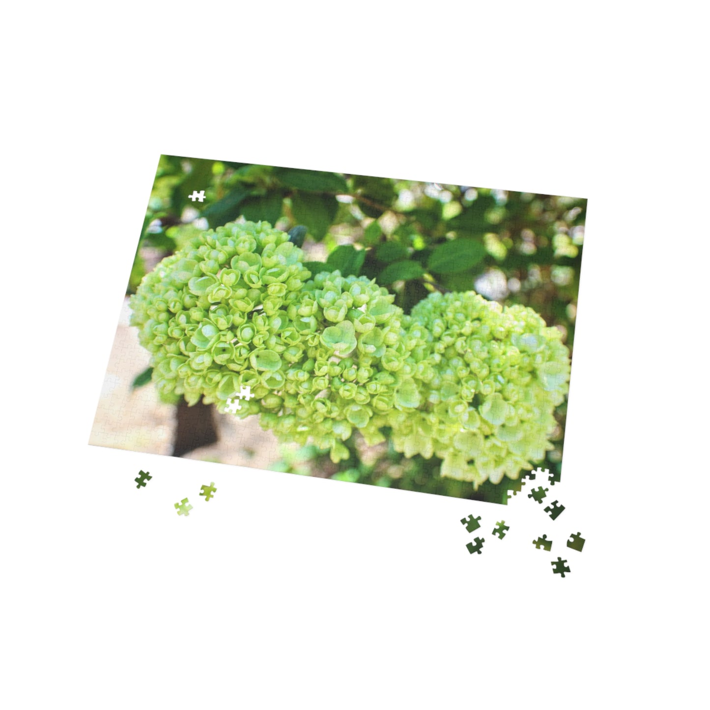 Snowball Blossom Cluster Puzzle