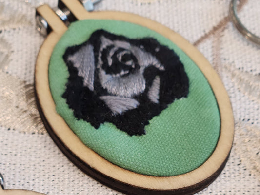 Black Painted Rose
