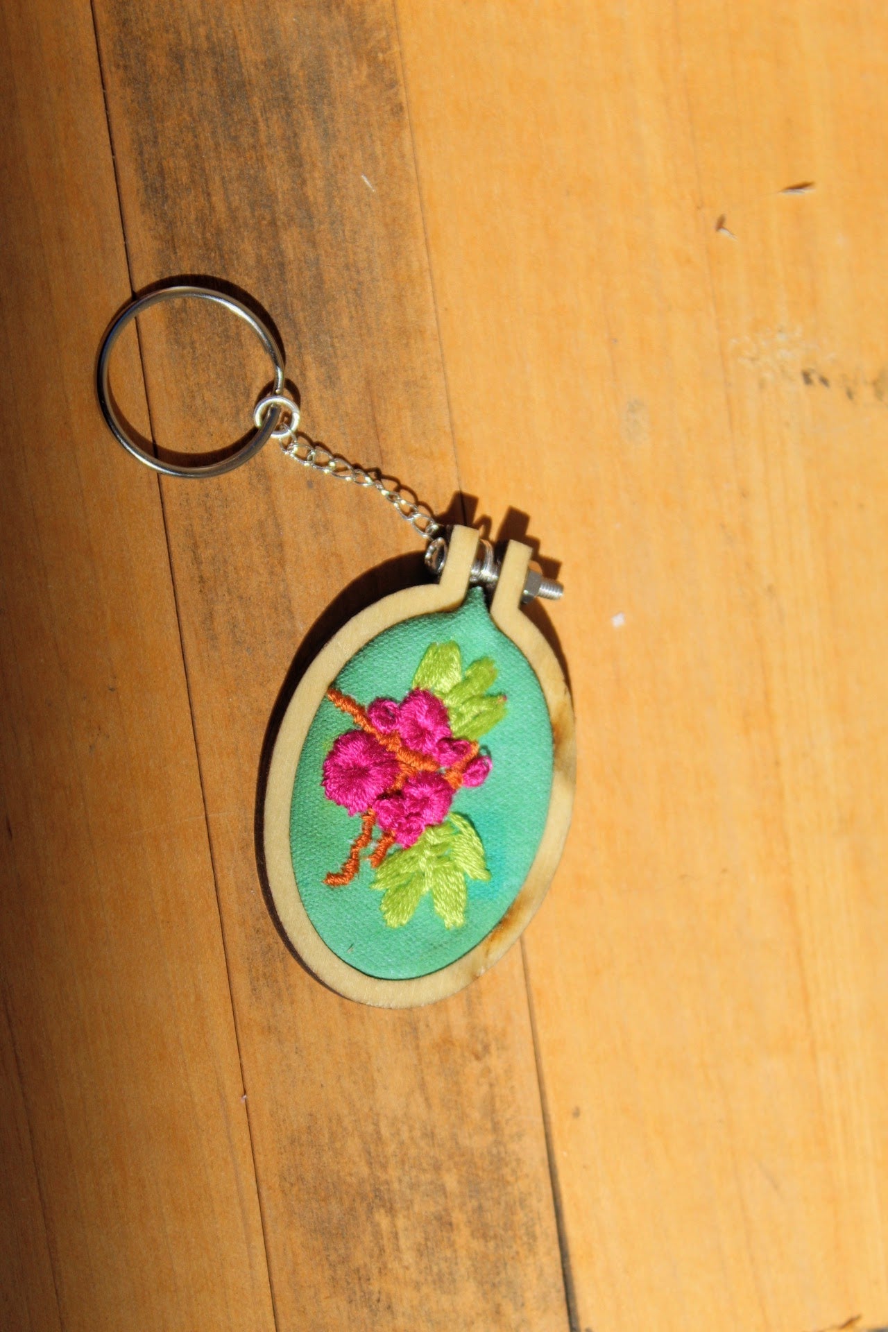 Holly Keychain