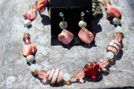 Panther Taffy Necklace