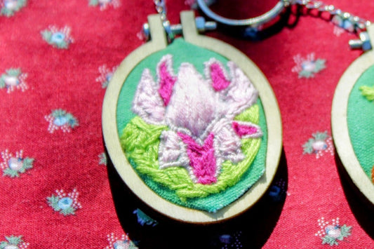 Lotus Keychain